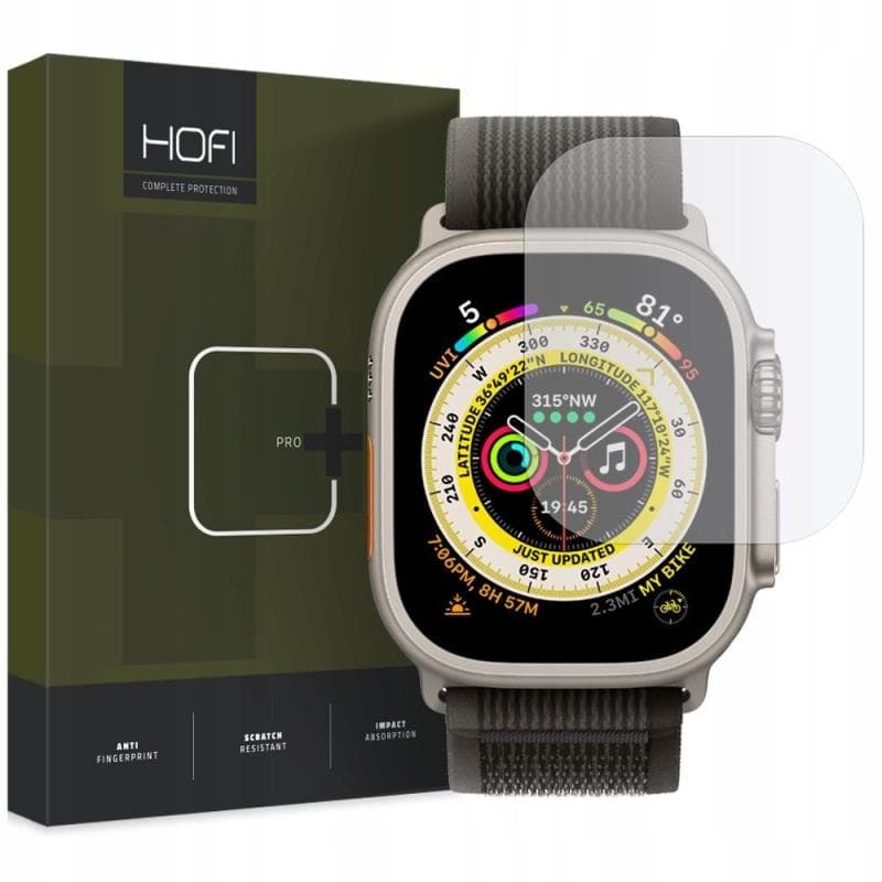 Tempered Glass Hofi Pro+ Apple Watch Ultra 4/ 3/ 2/ 1 49mm Διάφανο (1 τεμ.)