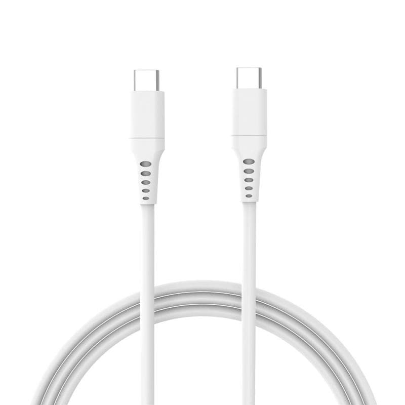 Καλώδιο Σύνδεσης USB 3.0 inos USB C σε USB C 60W 1m Λευκό