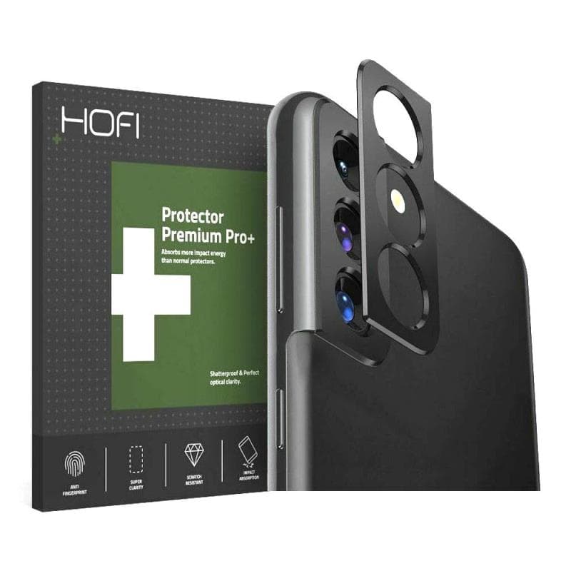 Προστατευτικό Κάλυμμα Κάμερας Hofi Pro+ Samsung Galaxy S21 Plus 5G Metal Styling Μαύρο
