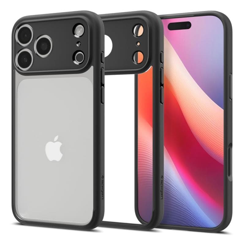 Θήκη TPU & PC Spigen Apple iPhone 17 Pro Max Ultra Hybrid Μαύρο