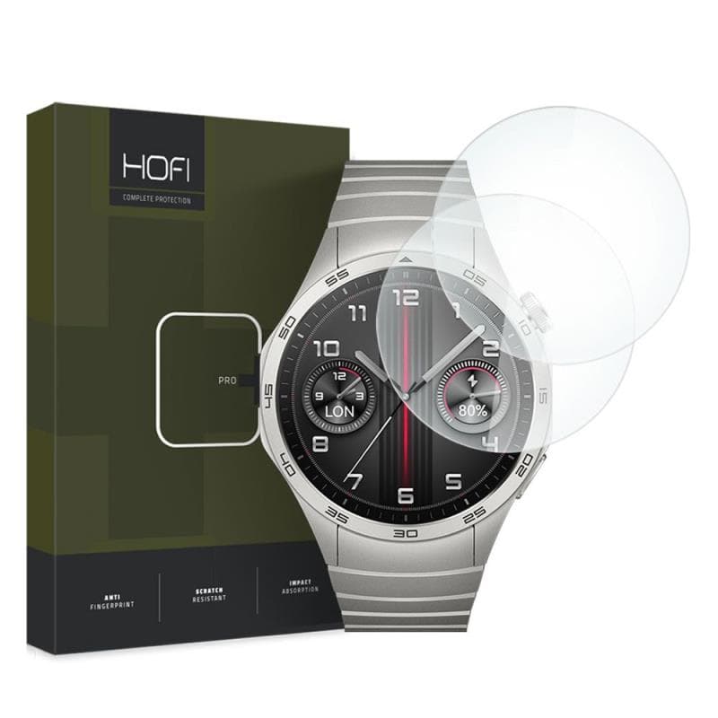 Tempered Glass Hofi Pro+ Huawei Watch GT 4 46mm Διάφανο (2 τεμ.)