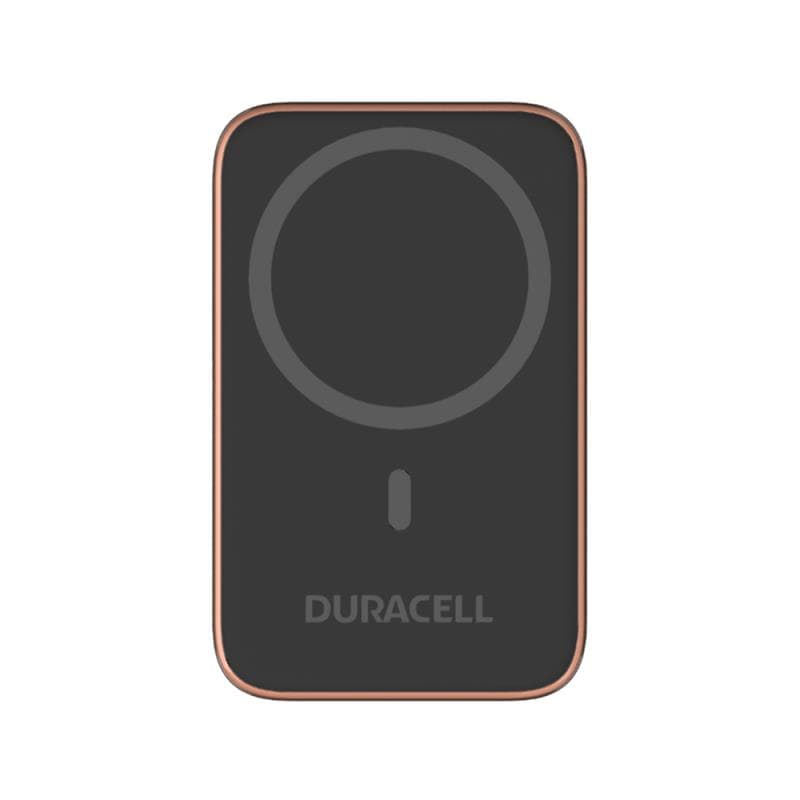 Φορτιστής Ανάγκης Duracell Micro 5 12W 5000mAh Magnetic με Βραχίονα Στήριξης Μαύρο