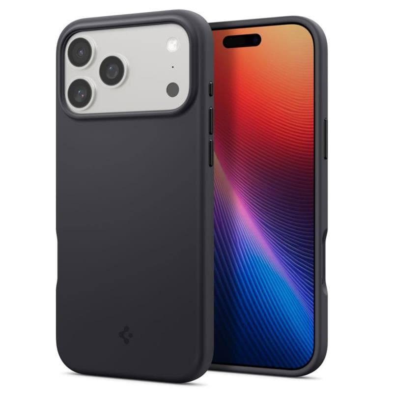 Θήκη Σιλικόνης Spigen Silicone Fit Magsafe Apple iPhone 18 Pro/ 17 Pro Μαύρο