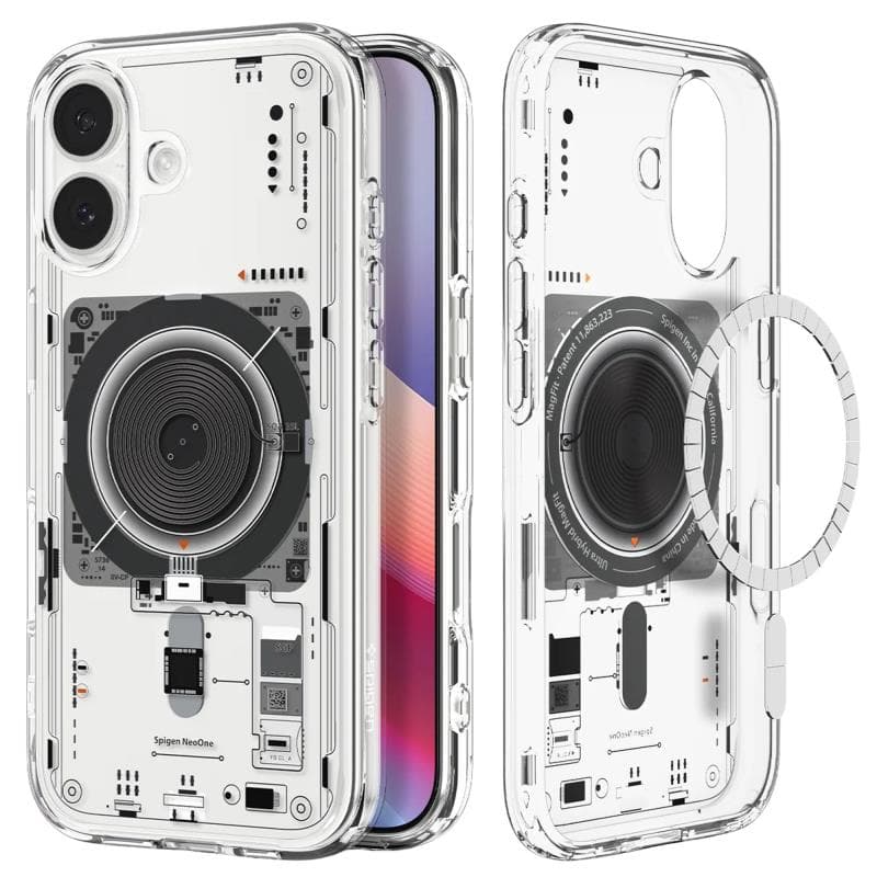 Θήκη TPU & PC Spigen Apple iPhone 17 MagSafe Ultra Hybrid Neo One Διάφανο
