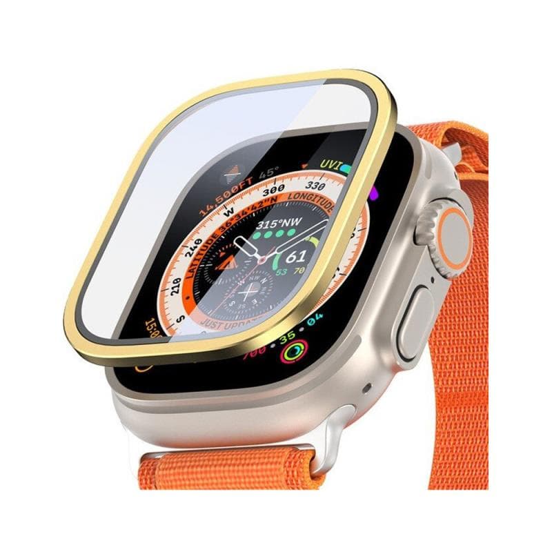Tempered Glass Dux Ducis Apple Watch Ultra 4/ 3/ 2/ 1 49mm Χρυσό (1 τεμ.)
