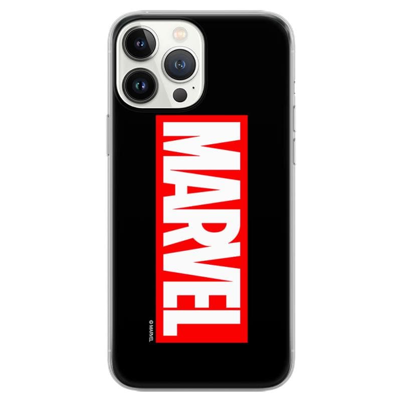 Θήκη Soft TPU Marvel Samsung Galaxy A34 5G Logo 001 Μαύρο