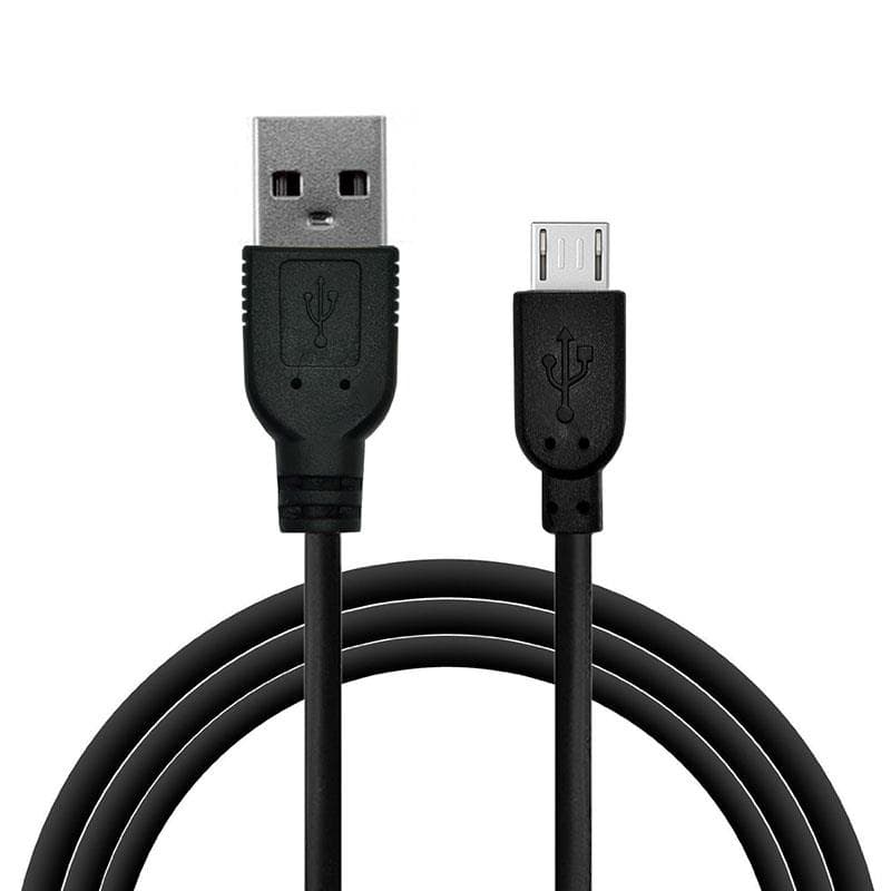 Καλώδιο Σύνδεσης USB 2.0 inos USB A σε Micro USB 10W 2m Μαύρο