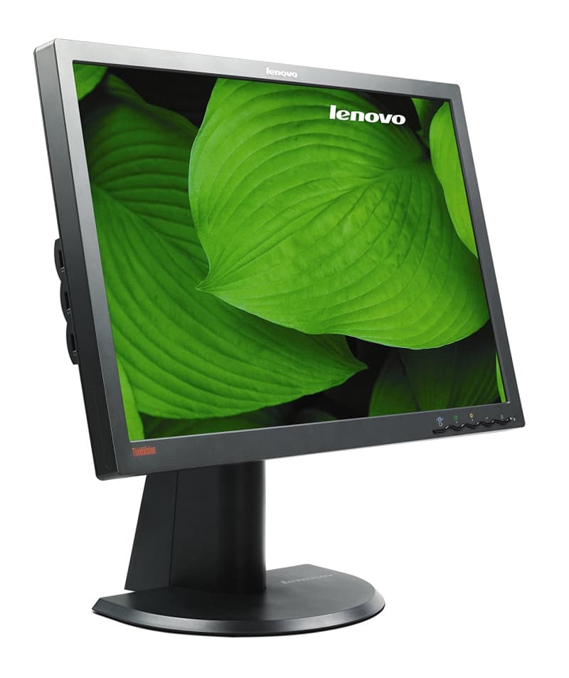 LENOVO used οθόνη L2440X LCD, 24" 1920x1200, VGA/DVI/DisplayPort, Grade B