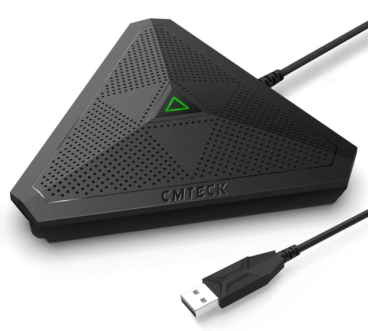 CMTECK επιτραπέζιο μικρόφωνο M001, omnidirectional, USB, μαύρο