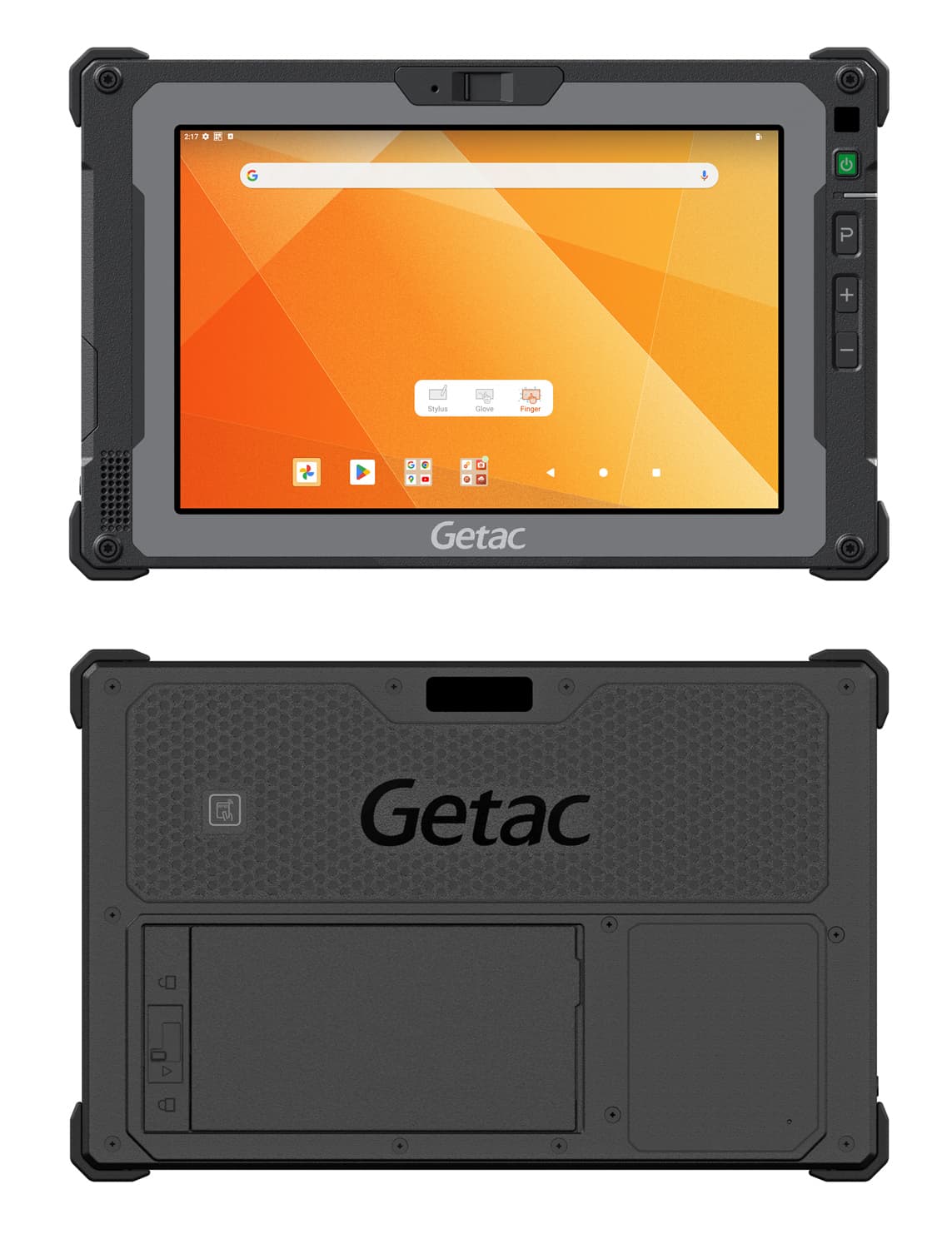 GETAC tablet ZX80, 8", 12/256GB, 4G, 4060mAh, IP67/MIL-STD-810H, Android 13, μαύρο