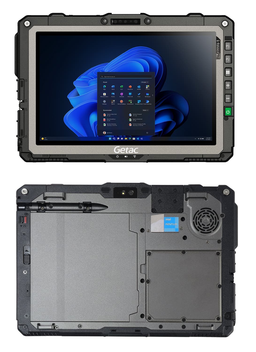 GETAC tablet UX10G3 Lite, 10.1", 8/256GB, 4200mAh, IP66/MIL-STD-810H, Windows 11 Pro, μαύρο