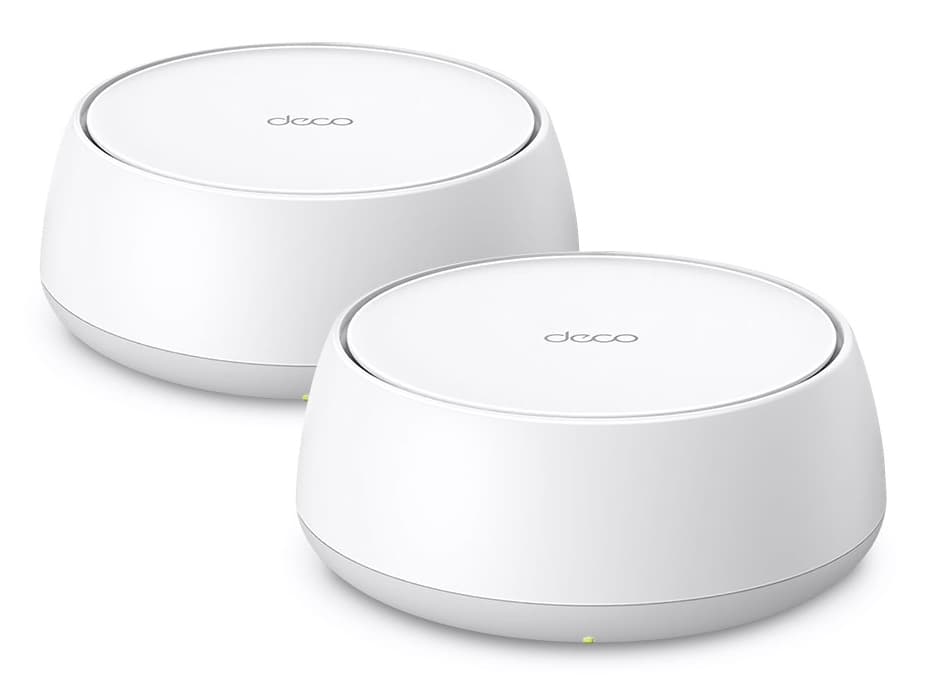 TP-LINK Home Mesh WiFi 7 System Deco BE25, 3600Mbps ΒΕ3600, V1.0, 2τμχ