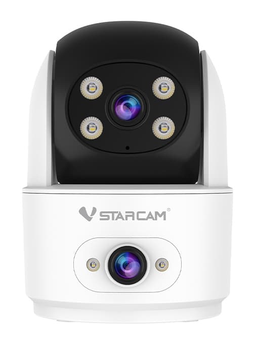 VSTARCAM smart κάμερα C996DR, 2MP, dual lens, WiFi, PTZ, SD