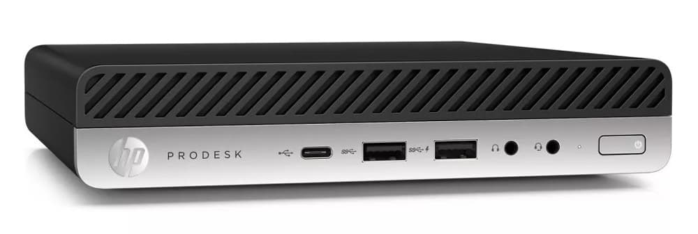 HP PC ProDesk 600 G5 Micro, Refurbished Grade A Repainted, i3-9100T, 8/256GB M.2, FreeDOS