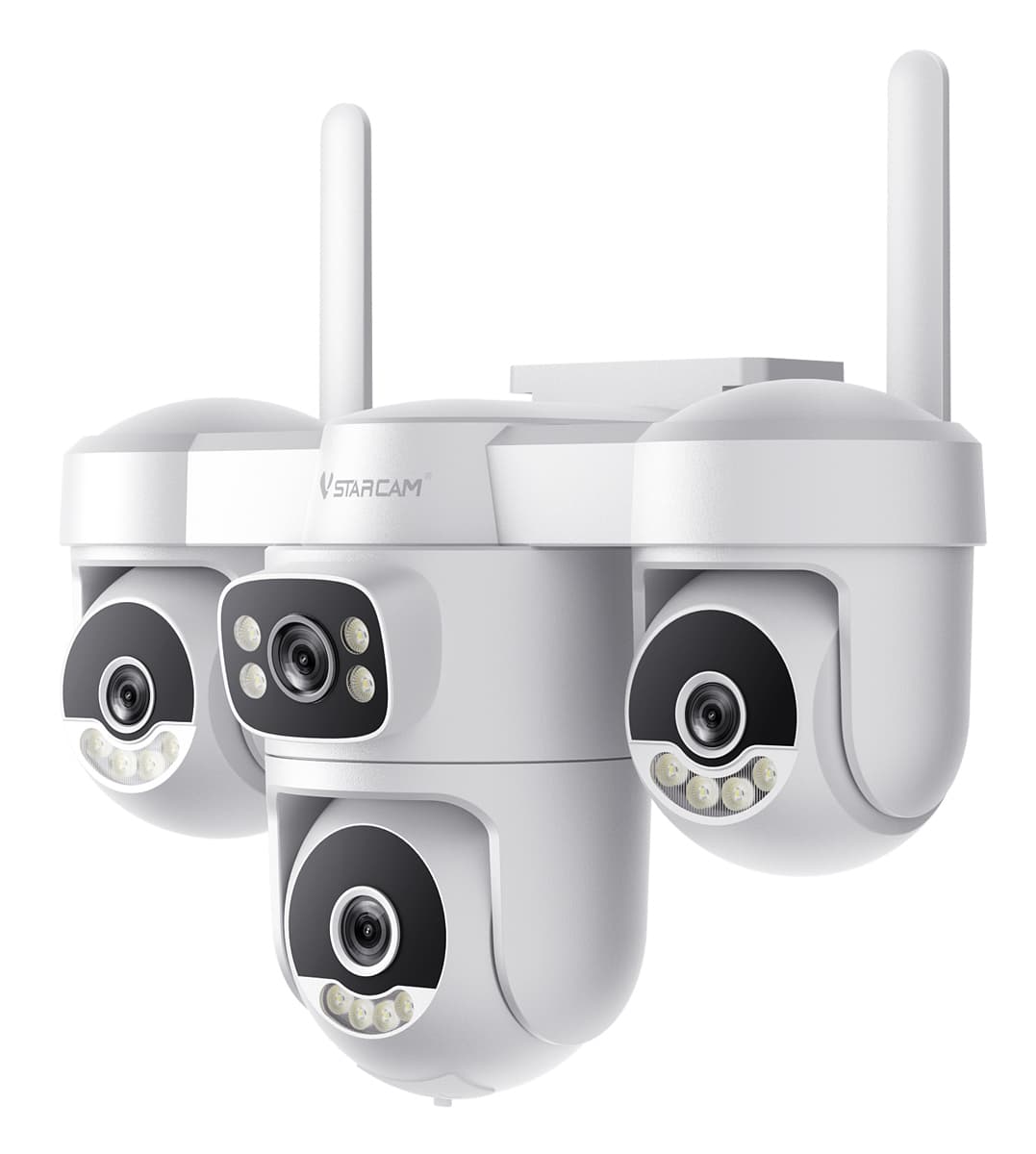 VSTARCAM smart κάμερα CS623FR, four-lens, 2MP, WiFi, PTZ, SD, IP66