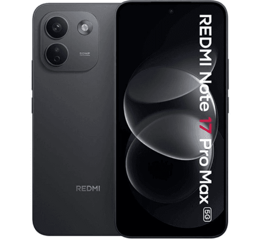 Xiaomi Redmi Note 17 Pro Max 8GB Ram 256GB Dual Sim Black 5G- EU
