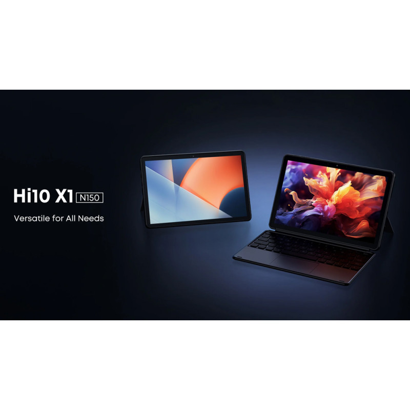 CHUWI tablet Hi10 X1 με πληκτρολόγιο, 10.1", 8/256GB, Windows 11 Home, 3400mAh, γκρι
