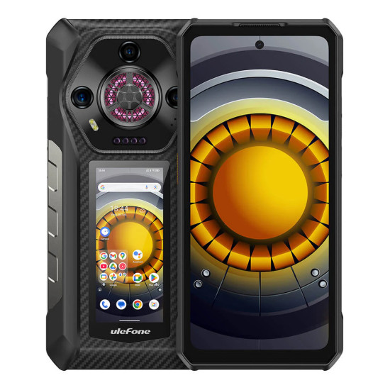 ULEFONE smartphone Armor 30 Pro, 6.95" & 3.4", 16/512GB, 5G, 12800mAh, IP68/IP69K, μαύρο