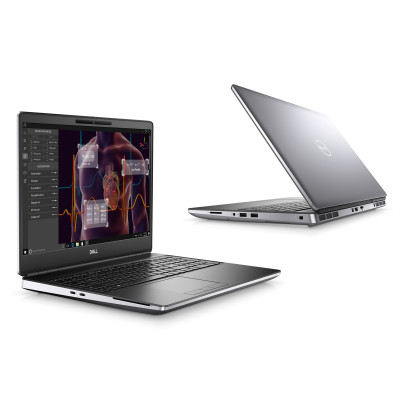 DELL Laptop Precision 7550, Factory Refurbished Grade A, i5-10850H, 32/512GB SSD, 15.6", Cam, QUADRO T2000, Windows 10 Pro