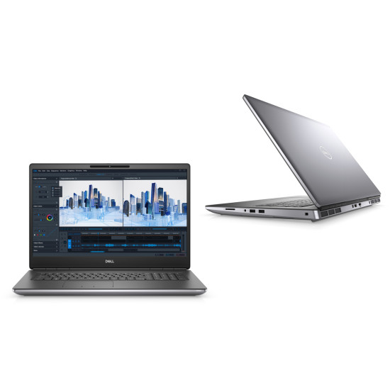 DELL Laptop Precision 7760, Factory Refurbished Grade A, i7-11850H, 16/512GB SSD, 17.3", Cam, GeForce RTX A3000, Windows 11 Pro