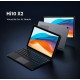 CHUWI tablet Hi10 X2 με πληκτρολόγιο, 10.1", 8/256GB, Windows 11 Home, 3400mAh, γκρι