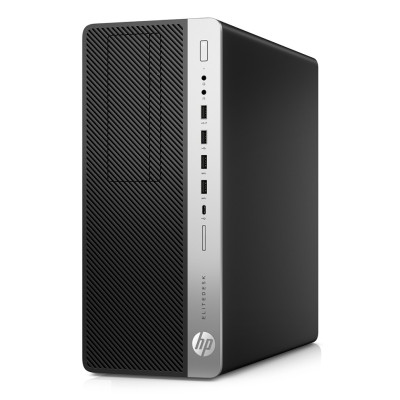 HP PC EliteDesk 800 G4 TWR, Refurbished Grade A Repainted, i5-8600T, 8/256GB SSD, DVD, FreeDOS