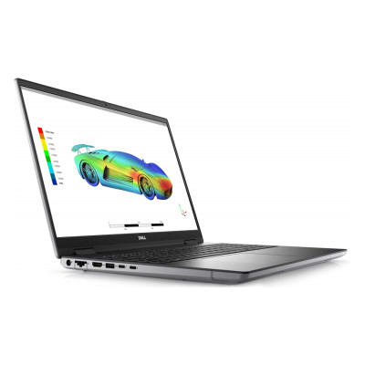 DELL Laptop Precision 7670, Factory Refurbished Grade A, i9-12950HX, 32/2x 512GB SSD, 16" Touchscreen, Cam, Nvidia RTX A2000, Windows 11 Pro