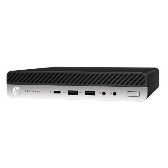 HP PC ProDesk 600 G3 Micro, Refurbished Grade A Repainted, i5-6500T, 8/128GB SSD, FreeDOS
