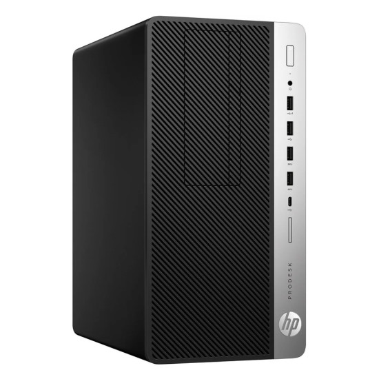 HP PC ProDesk 600 G5 MT, Refurbished Grade A Repainted, i5-9400, 8/256GB SSD, FreeDOS