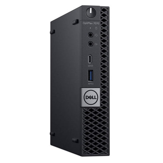 DELL PC OptiPlex 7070 Micro, Refurbished Grade A Repainted, i5-9500T, 8/256GB M.2, WiFi, FreeDOS