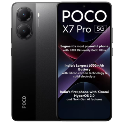 Xiaomi Poco X7 Pro 12GB Ram 512GB NFC Black 5G-EU