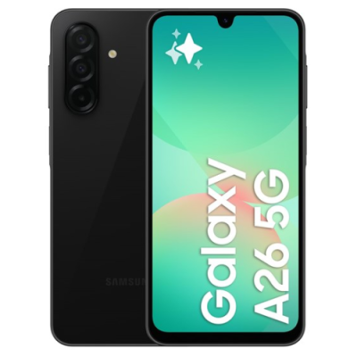 Samsung Galaxy A26  A266 8GB Ram 256GB Dual Sim Black 5G- EU