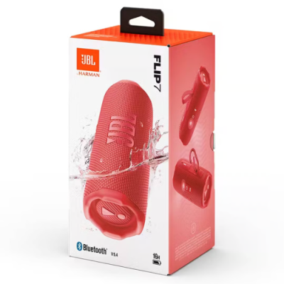 JBL Flip 7 Bluetooth Speaker Red-EU