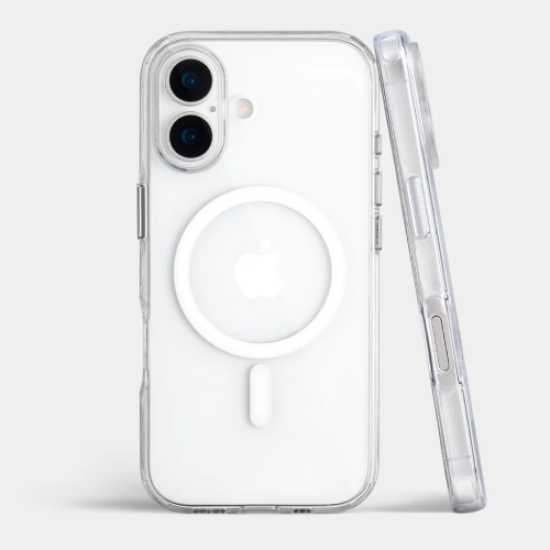 Clear Case with White MagSafe for iPhone 17 Pro Max