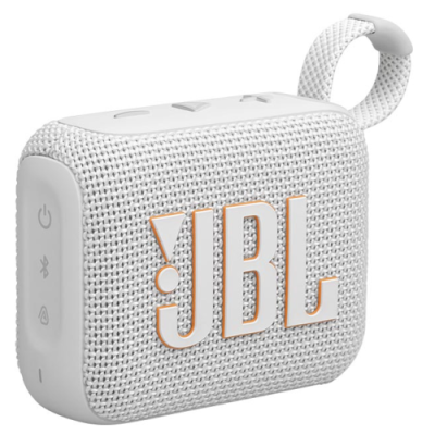 JBL Go 4 Bluetooth Wireless Speaker White- EU