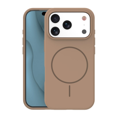 Velvet Brown Case with MagSafe for iPhone 17 Pro Max