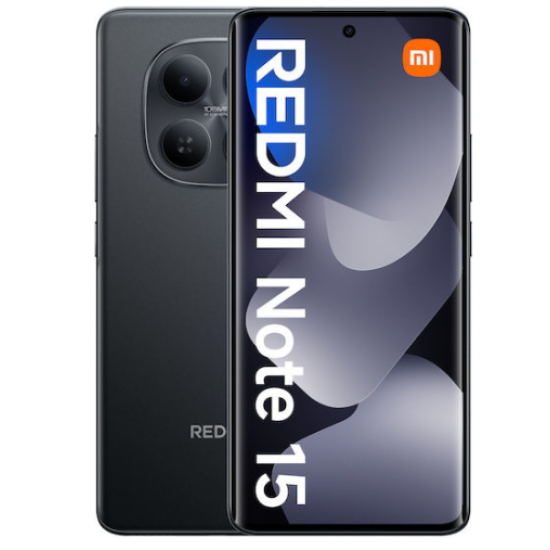 Xiaomi Redmi Note 15 NFC 6GB Ram 128GB Black Dual Sim 4G-EU