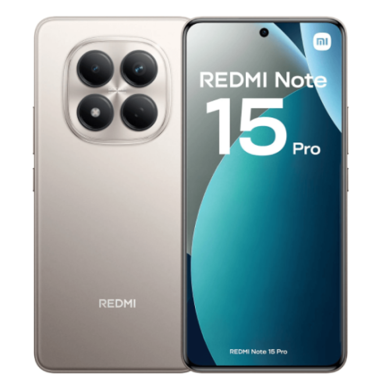 Xiaomi Redmi Note 15 Pro 8GB Ram 256GB NFC Titanium 4G- EU