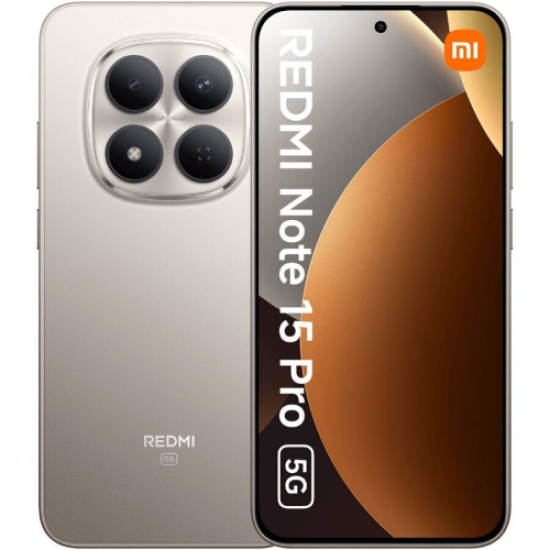 Xiaomi Redmi Note 15 Pro 8GB Ram 256GB NFC Titanium 5G- EU
