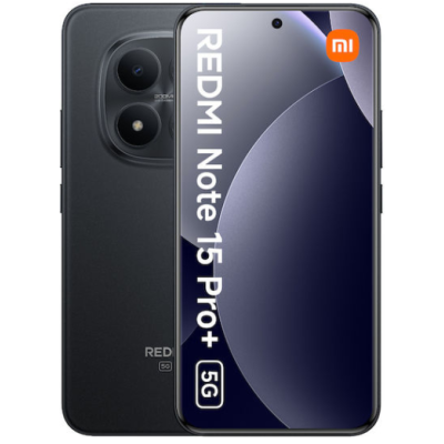 Xiaomi Redmi Note 15 Pro+ 8 GB Ram 256GB NFC Black Dual SIM 5G- EU