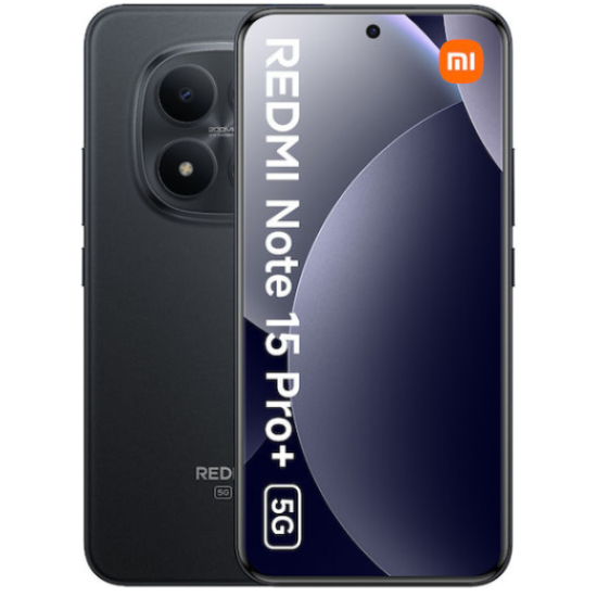 Xiaomi Redmi Note 15 Pro+ 8 GB Ram 256GB NFC Black Dual SIM 5G- EU