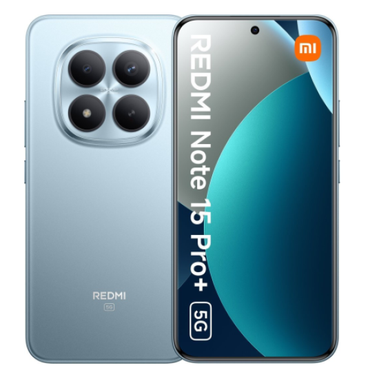 Xiaomi Redmi Note 15 Pro+ 12GB Ram 512GB NFC Blue Dual SIM 5G- EU