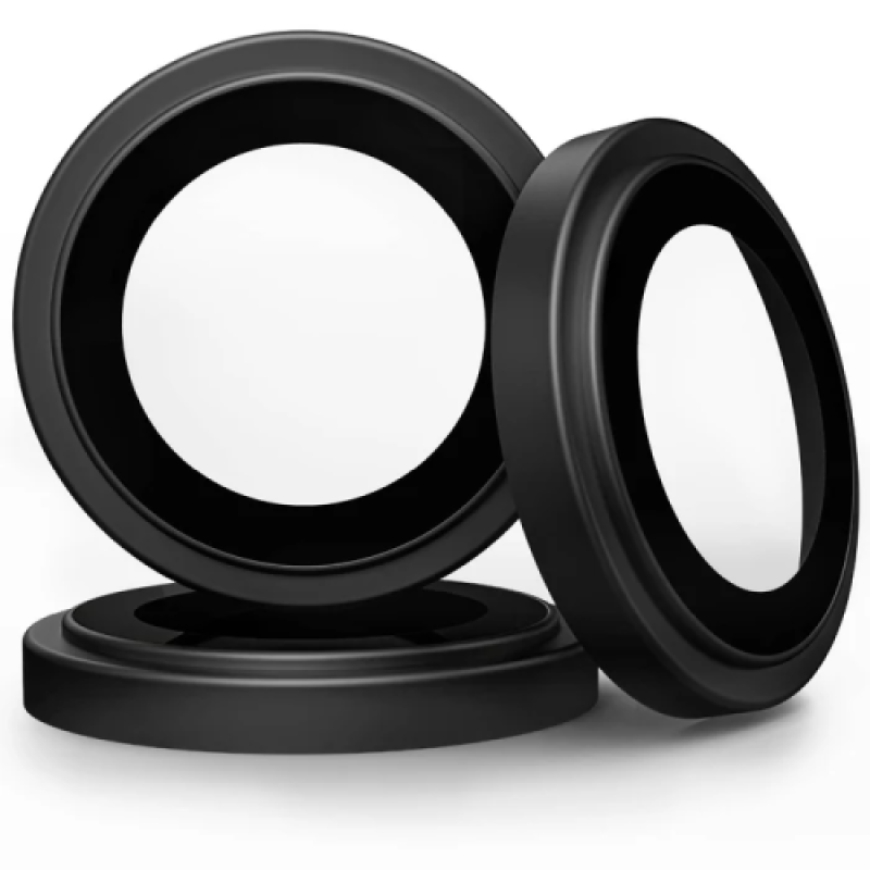 Set of lens glasses για iPhone 12/ 12 Mini / 11 Black 2pcs- EU