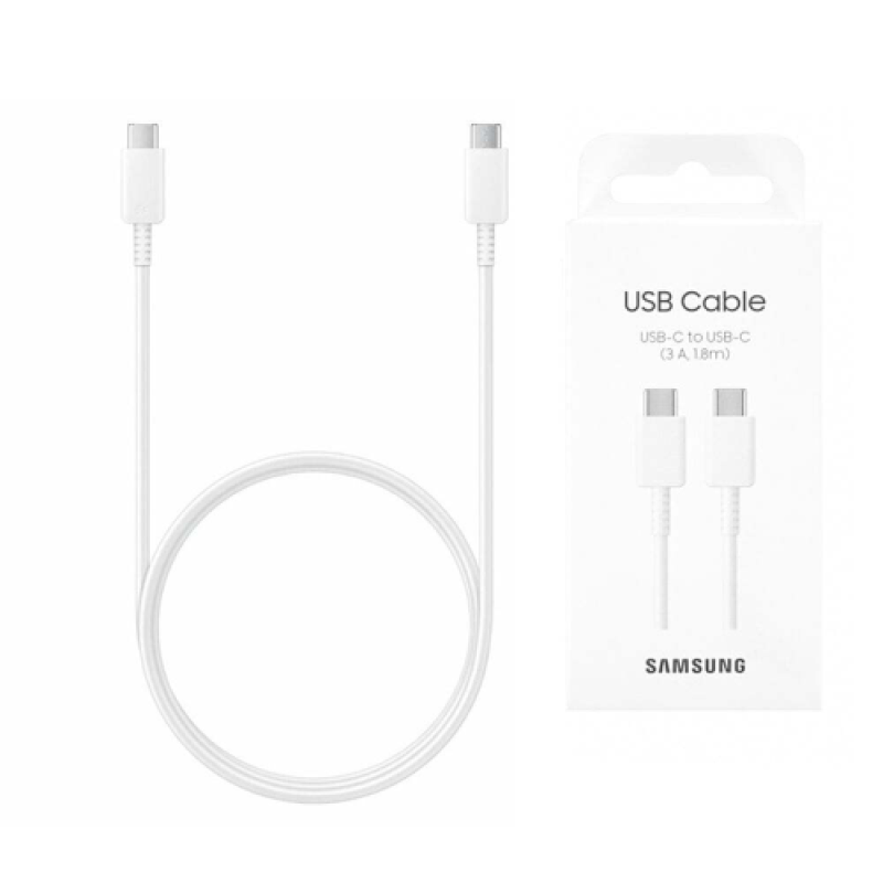 Samsung Cable USB-C to USB-C 60W 1.8 m White EP-DX310- EU