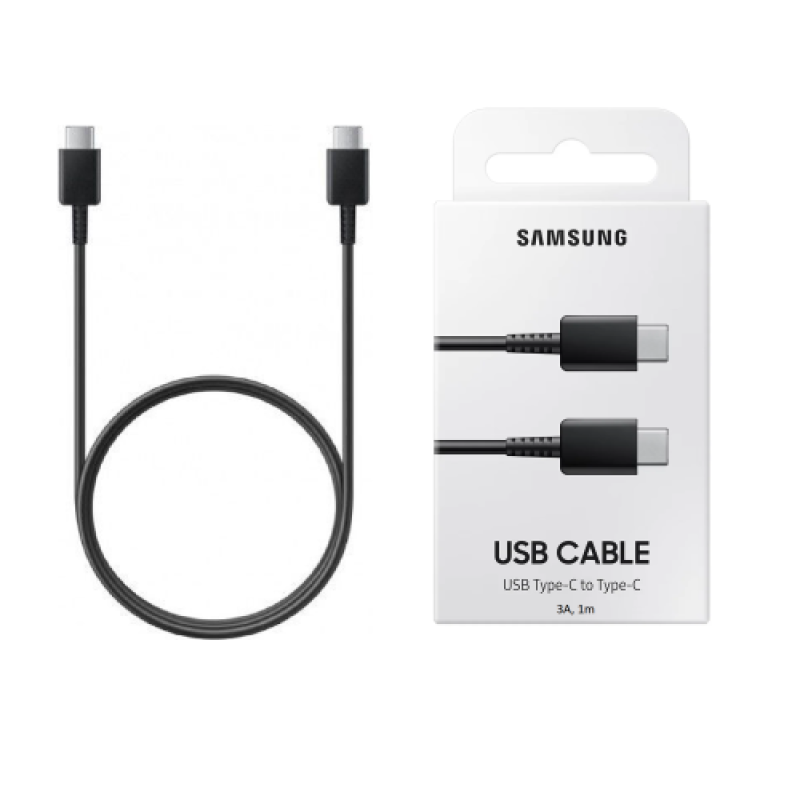 Samsung Cable USB-C to USB-C 60W 1m Black EP-DA705-EU