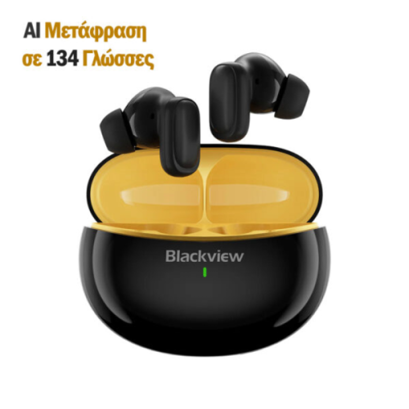 Blackview AirBuds 30 BT5.4 ENC Earbuds with AI Translate Function Black- EU